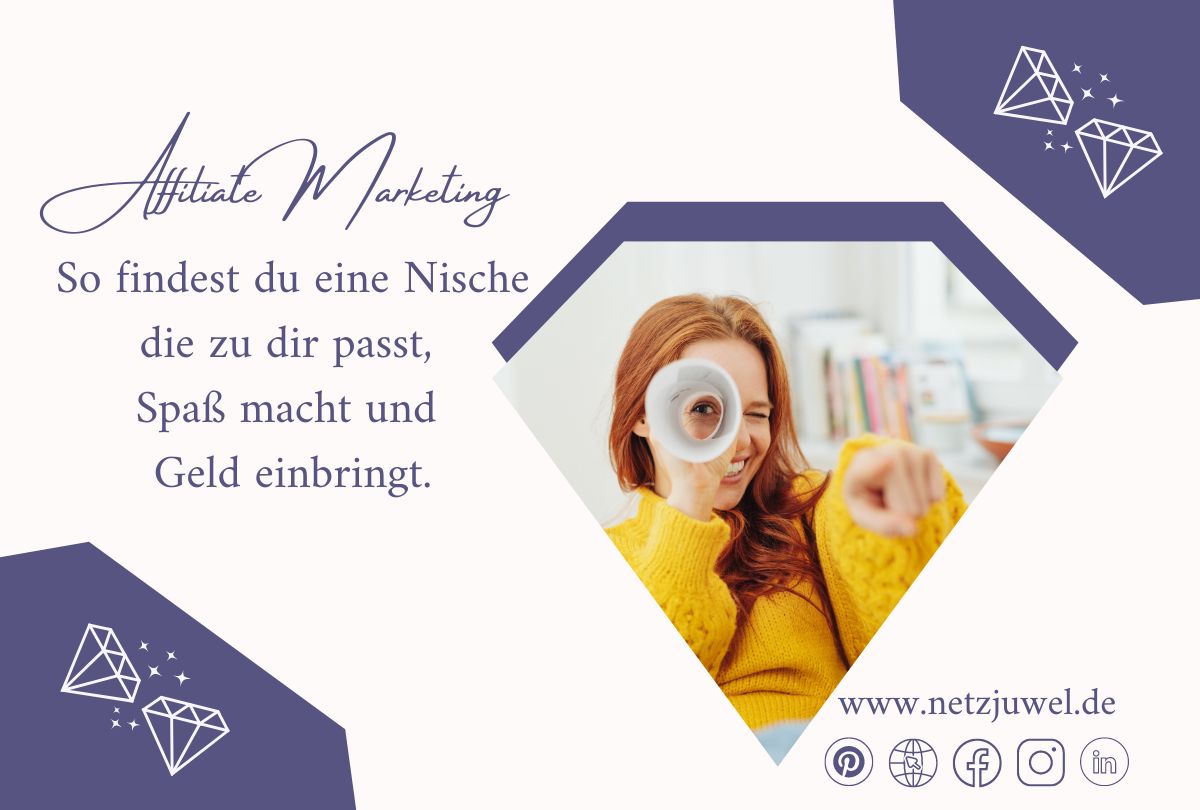 Affiliate Marketing Nische Finden Affiliate Marketing Nische finden